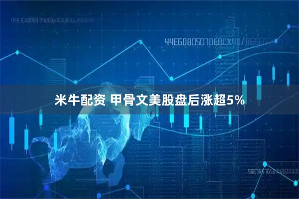 米牛配资 甲骨文美股盘后涨超5%